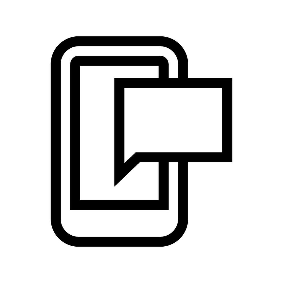 Chat Icon Vector Symbol Design Illustration