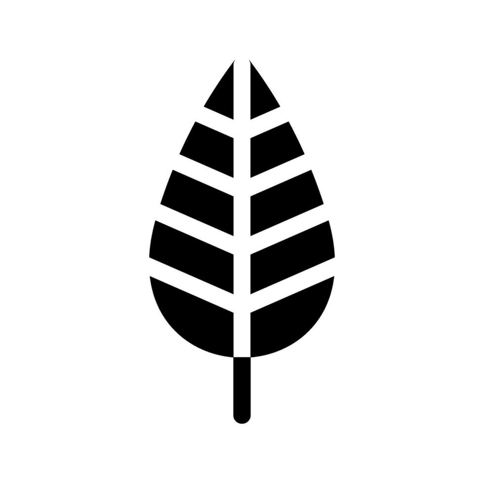 Leaf Icon Vector Symbol Design Illustration