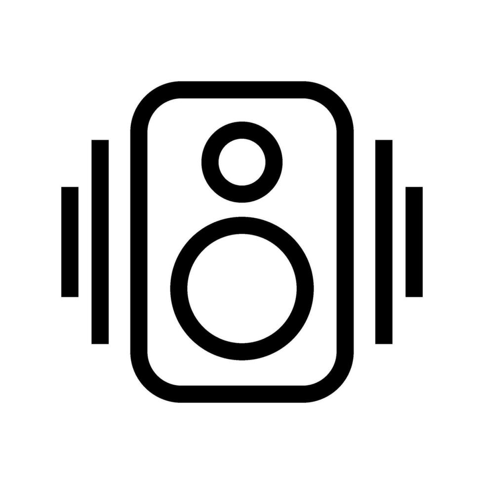 Speaker Icon Vector Symbol Design Illustration