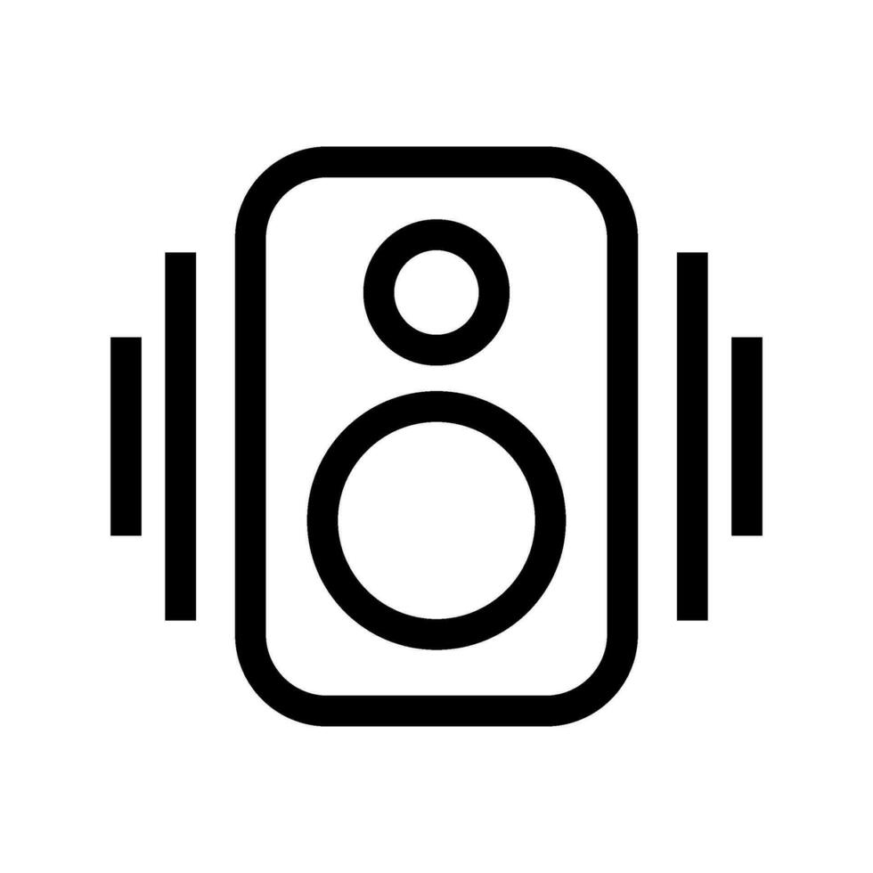 Speaker Icon Vector Symbol Design Illustration