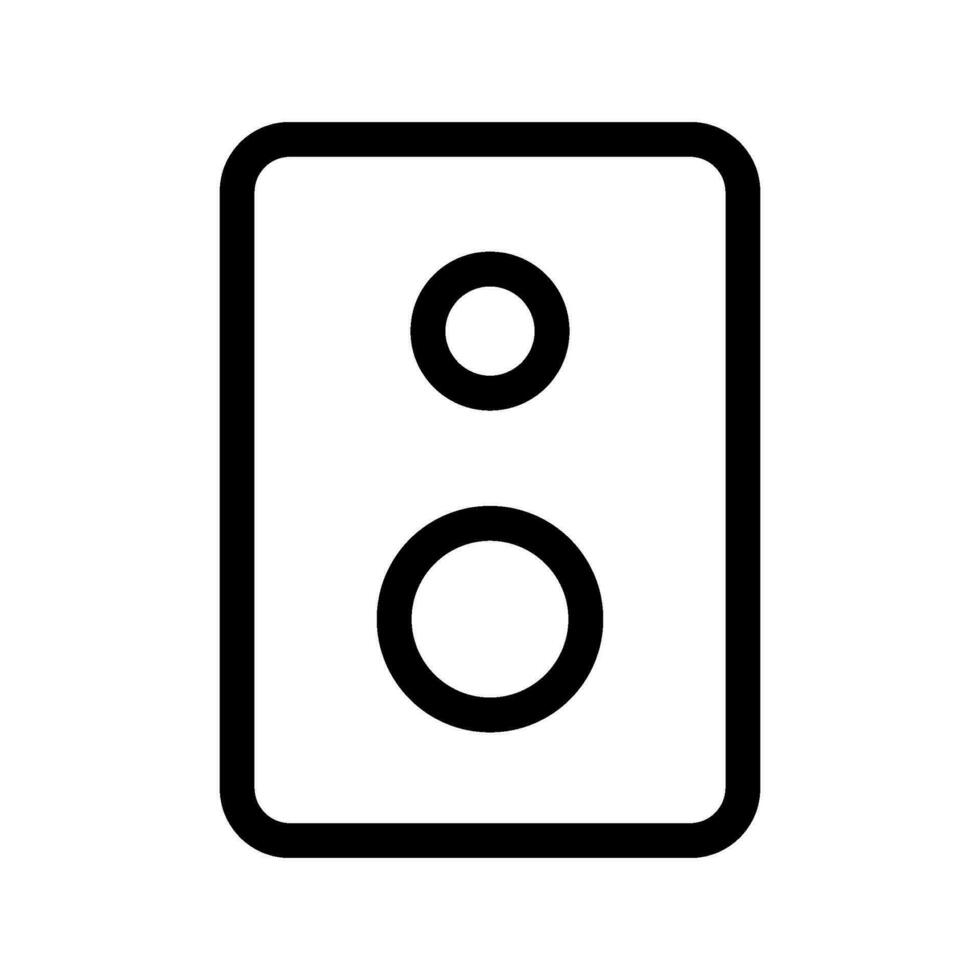 Speaker Icon Vector Symbol Design Illustration