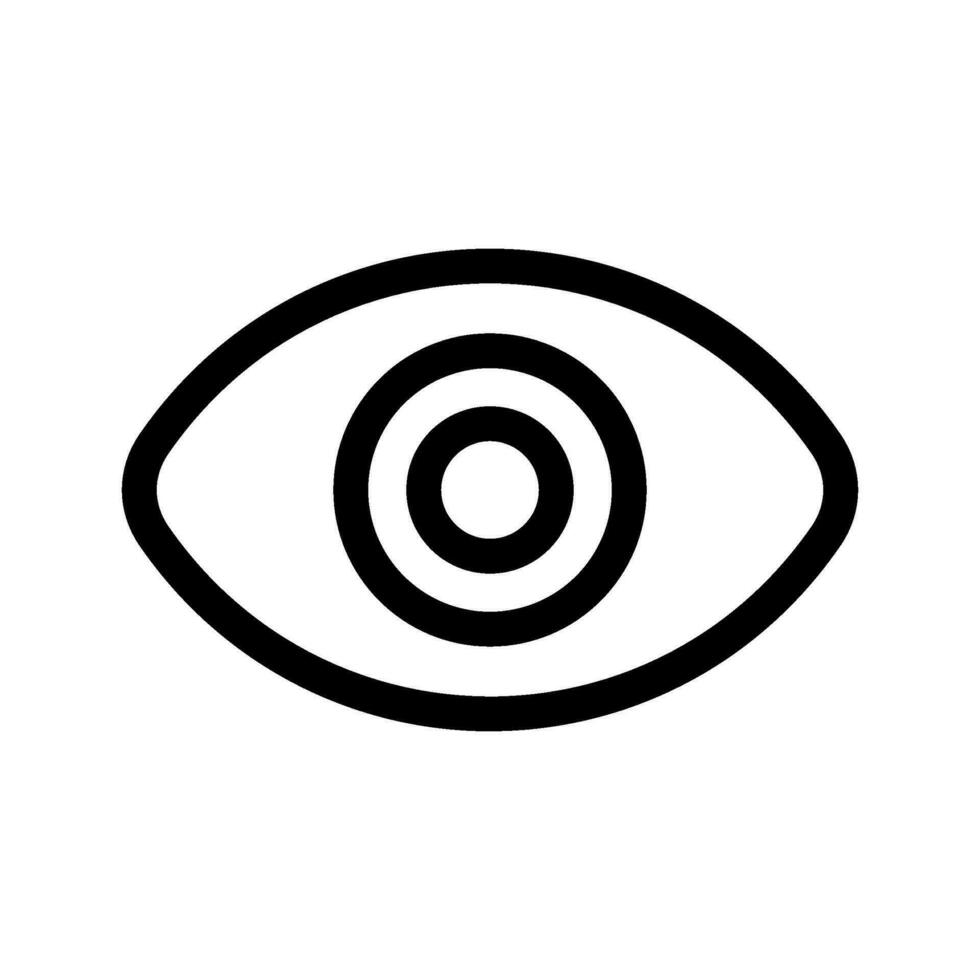 Eye Icon Vector Symbol Design Illustration