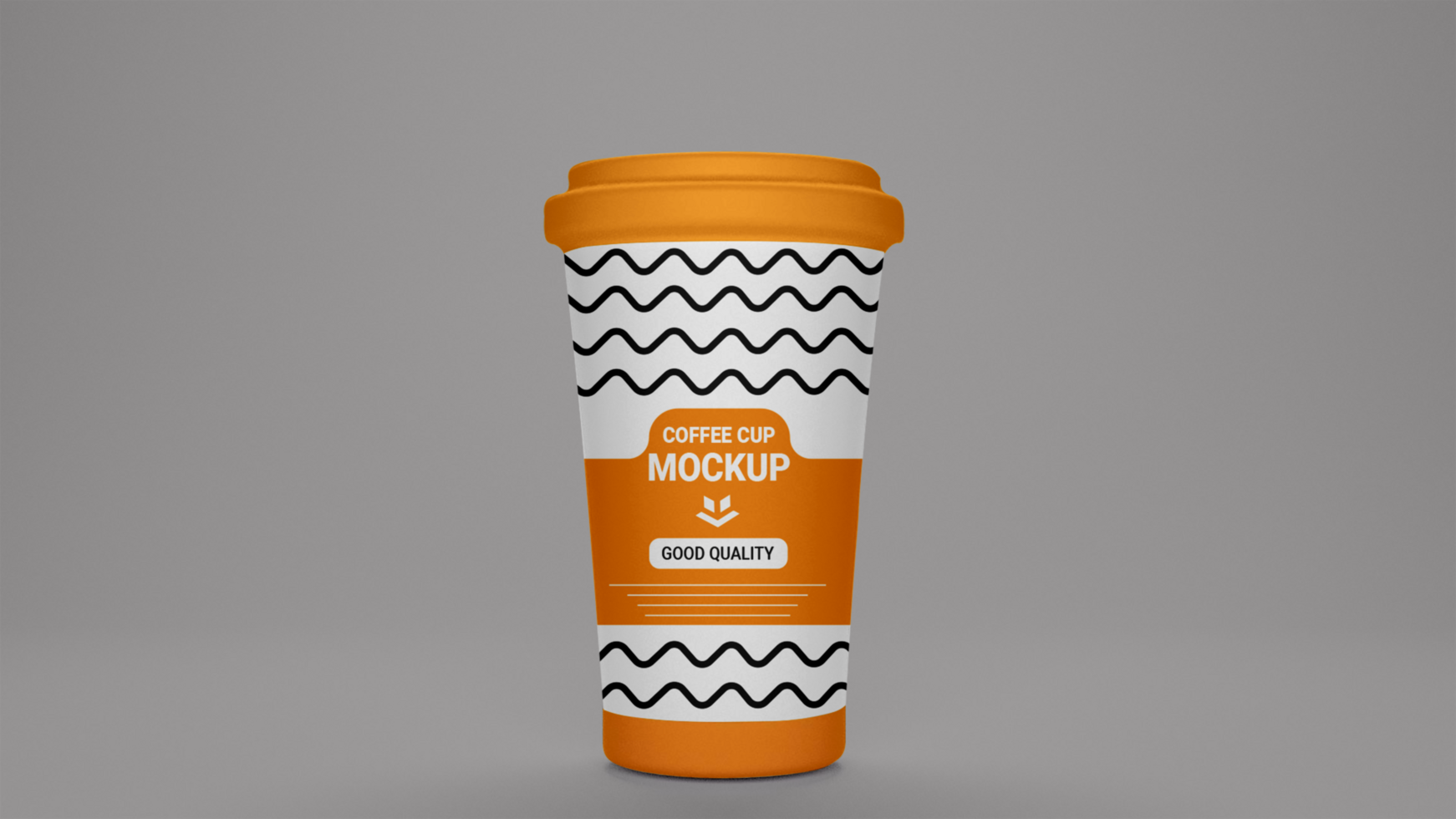 PSD coffee cup mockup free psd