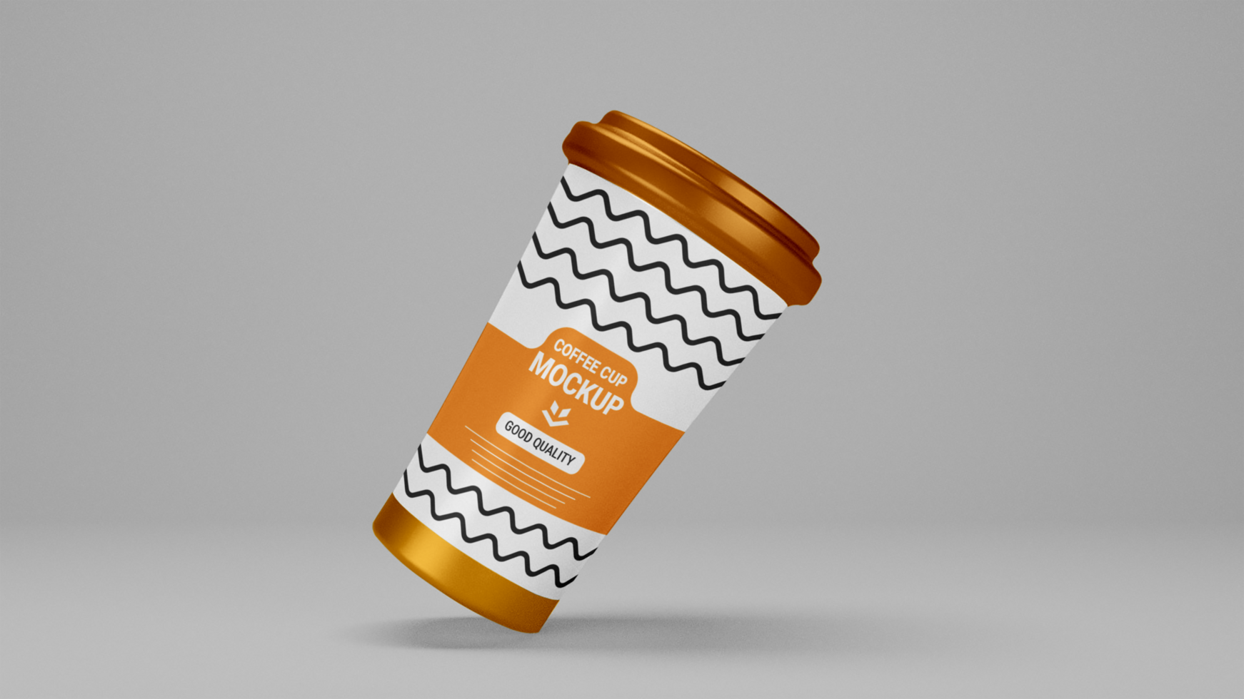 PSD coffee cup mockup free psd