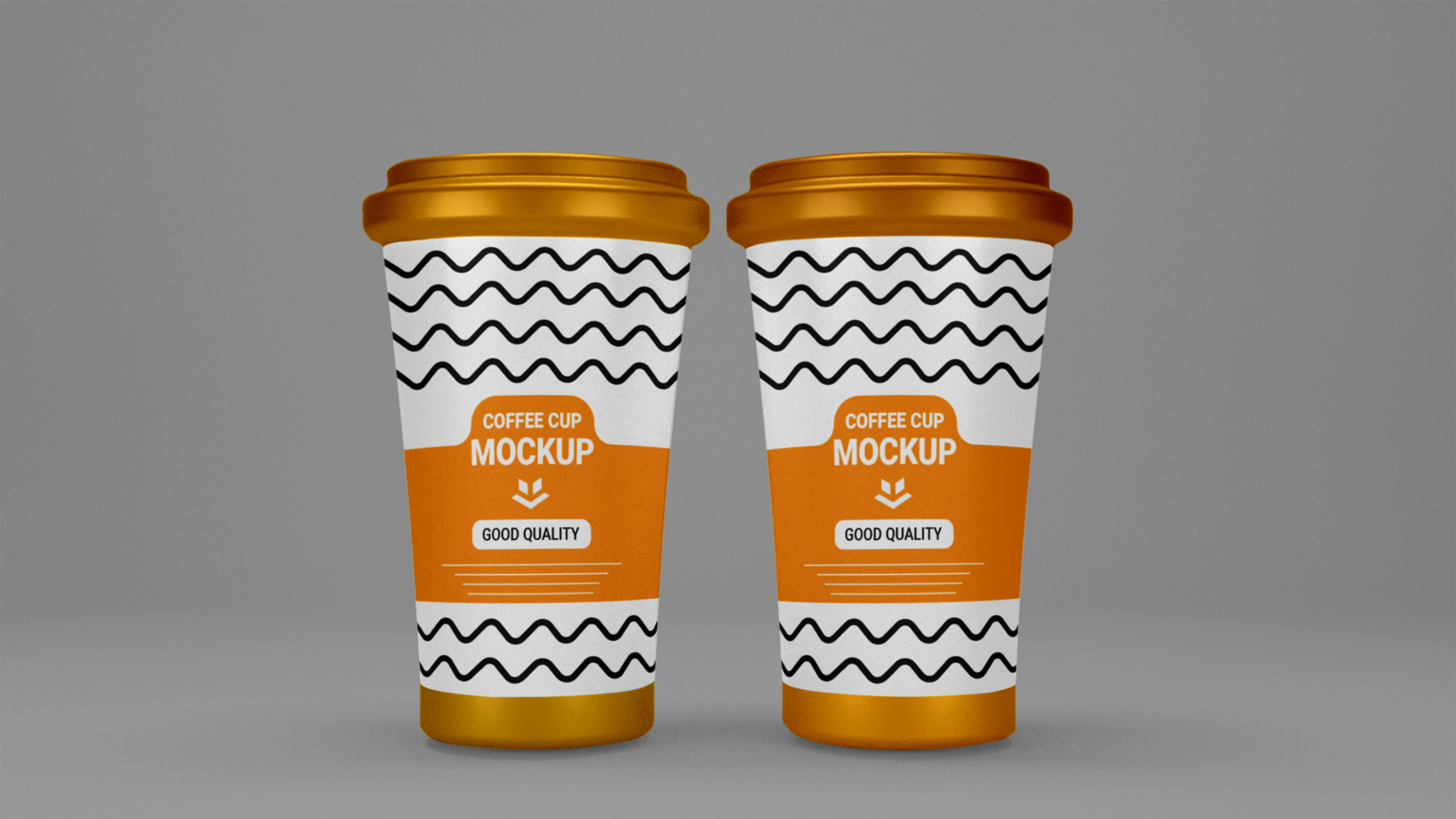 PSD coffee cup mockup free psd