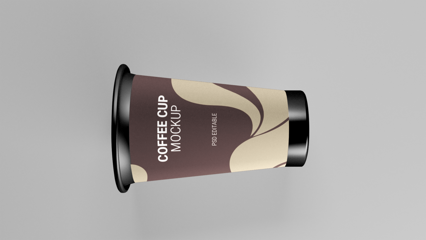 PSD coffee cup mockup free