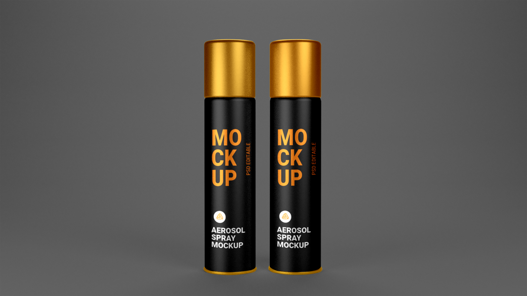 psd aërosol verstuiven fles mockup