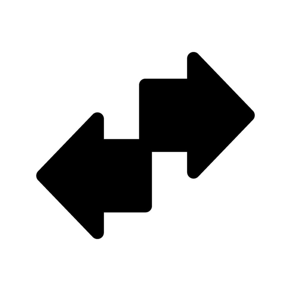Data Transfer Icon Vector Symbol Design Illustration