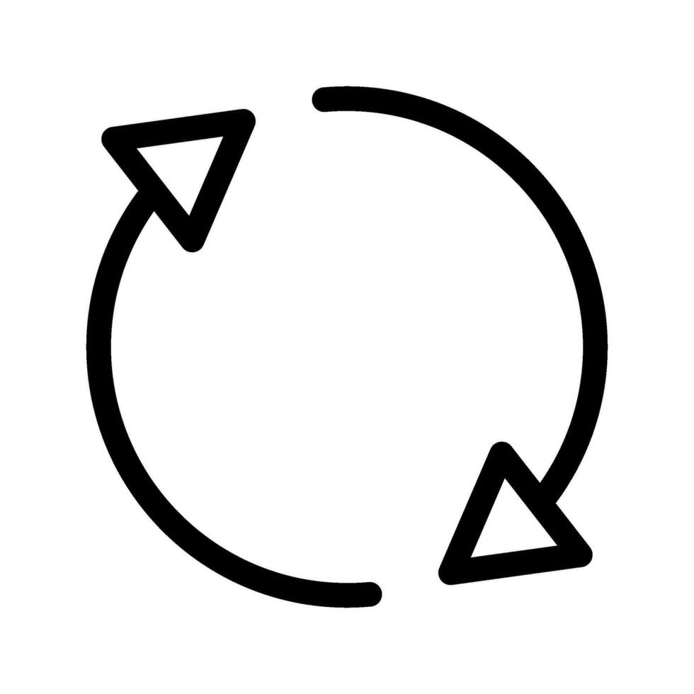 Refresh Icon Vector Symbol Design Illustration