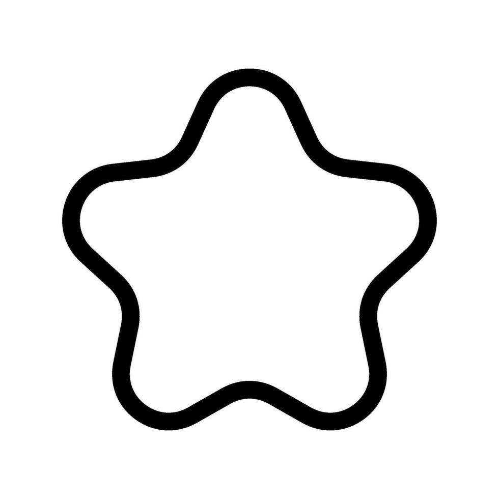 Star Icon Vector Symbol Design Illustration