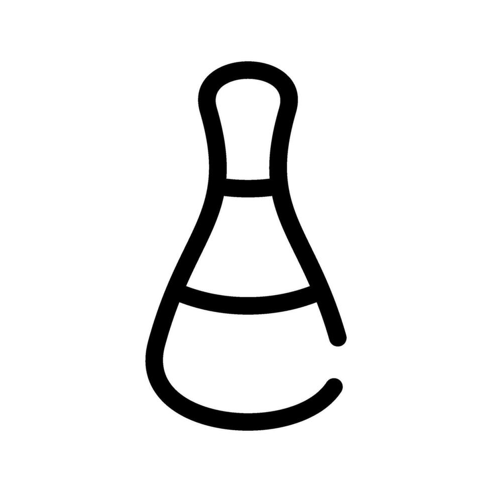 Bowling Pin Icon Vector Symbol Design Illustration