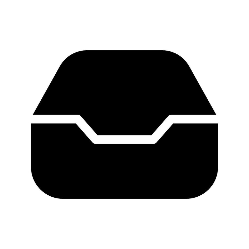 Inbox Icon Vector Symbol Design Illustration