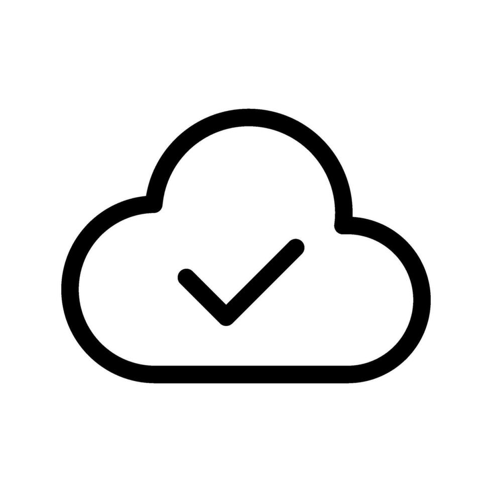 Cloud Uploading Icon Vector Symbol Design Illustration