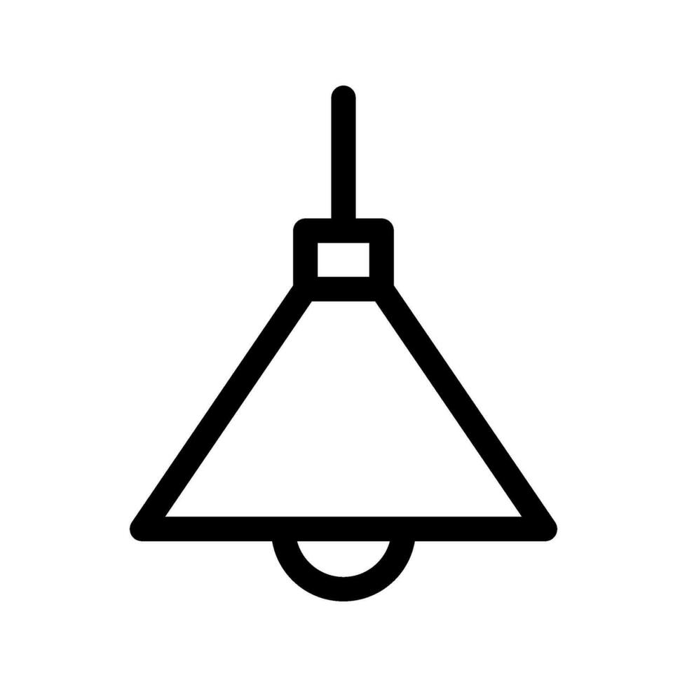Lamp Icon Vector Symbol Design Illustration