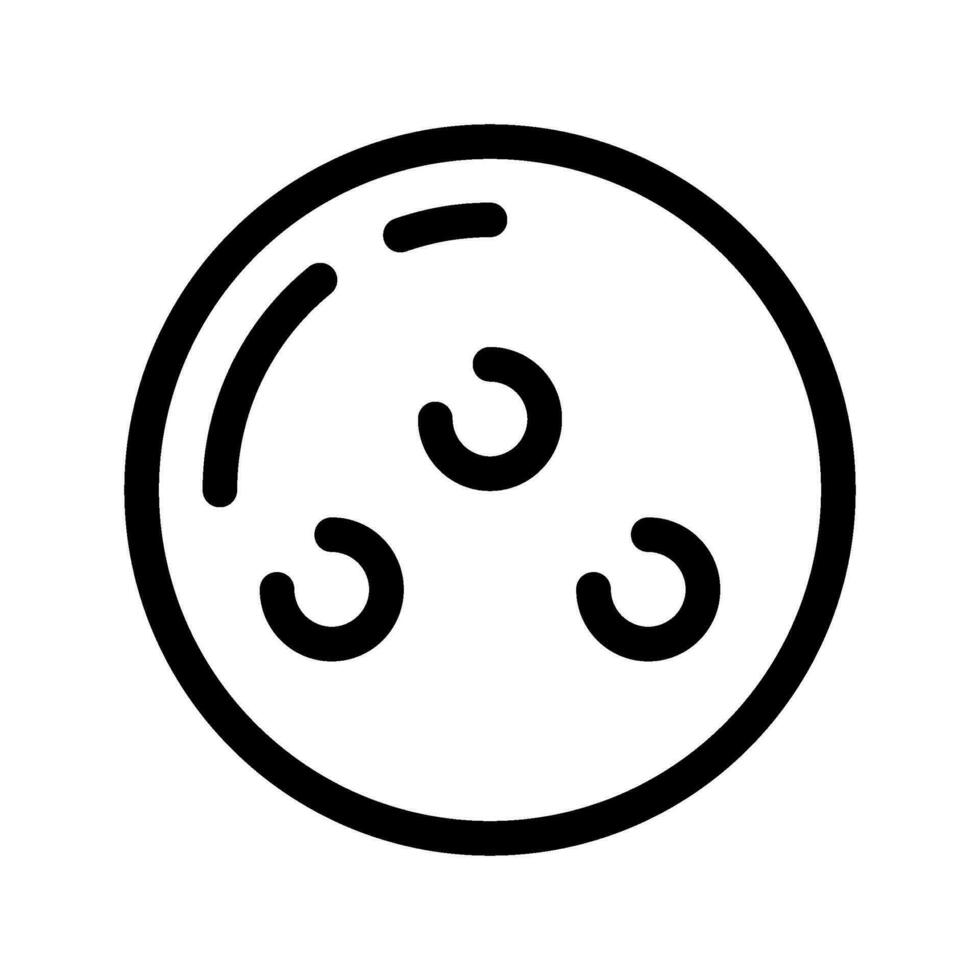 Bowling Ball Icon Vector Symbol Design Illustration