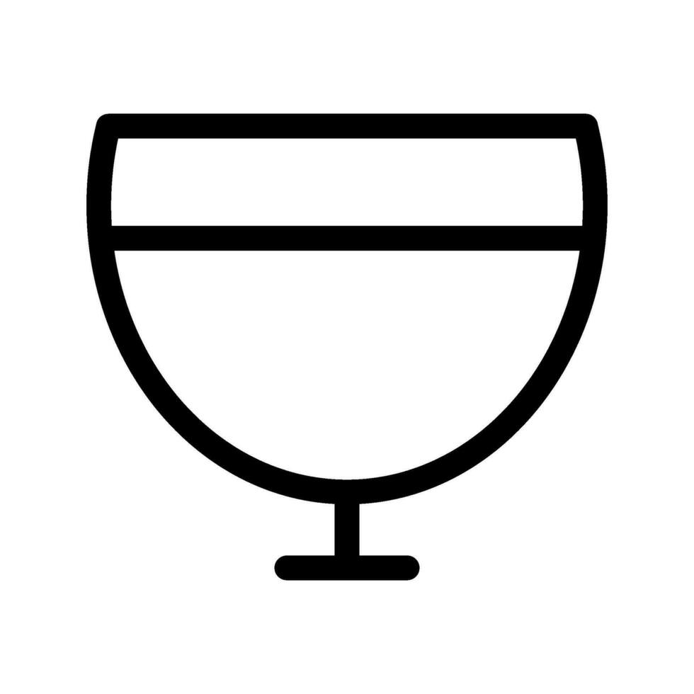 Glass Icon Vector Symbol Design Illustration