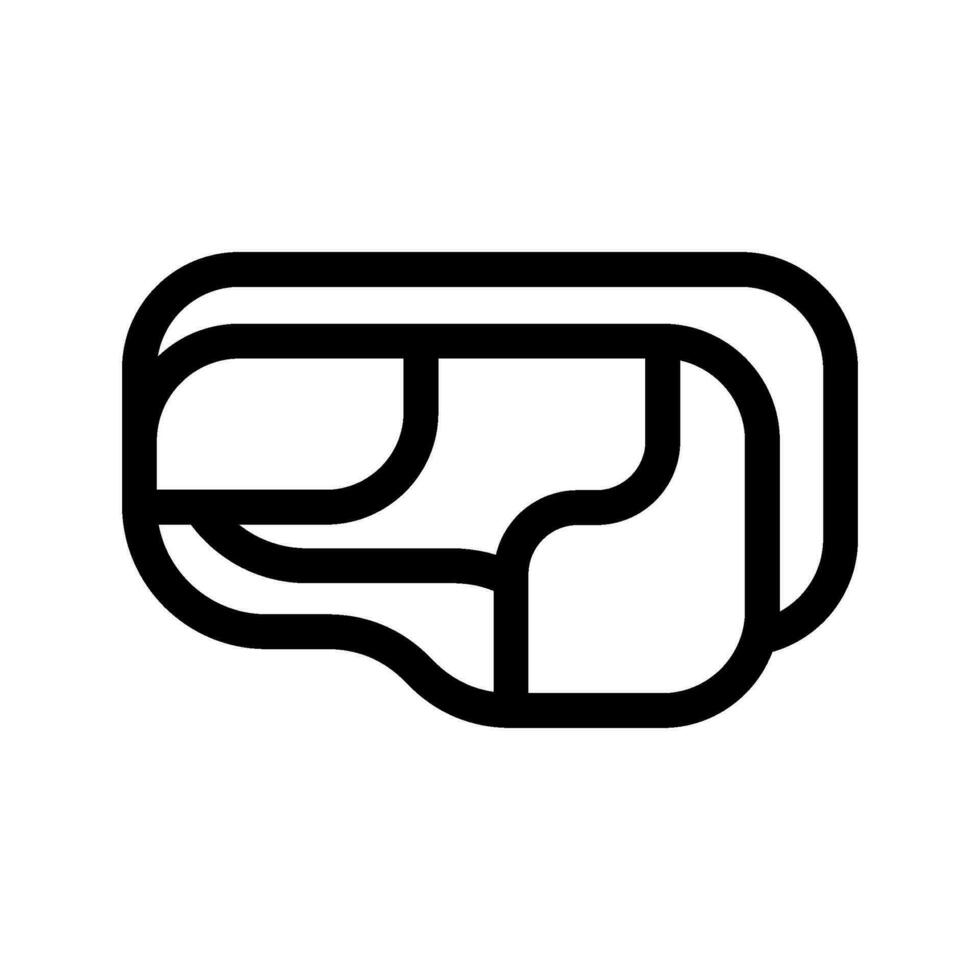 Lean Beef Icon Vector Symbol Design Illustration