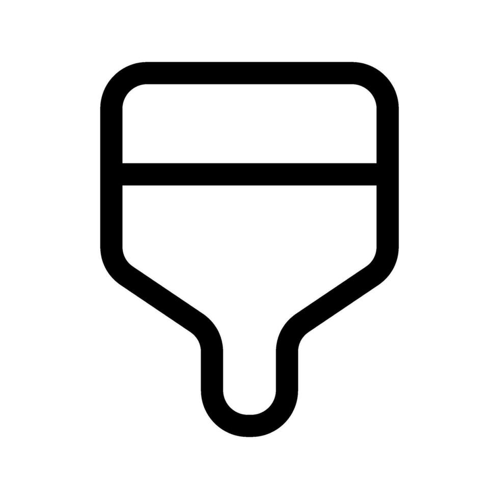Brush Icon Vector Symbol Design Illustration