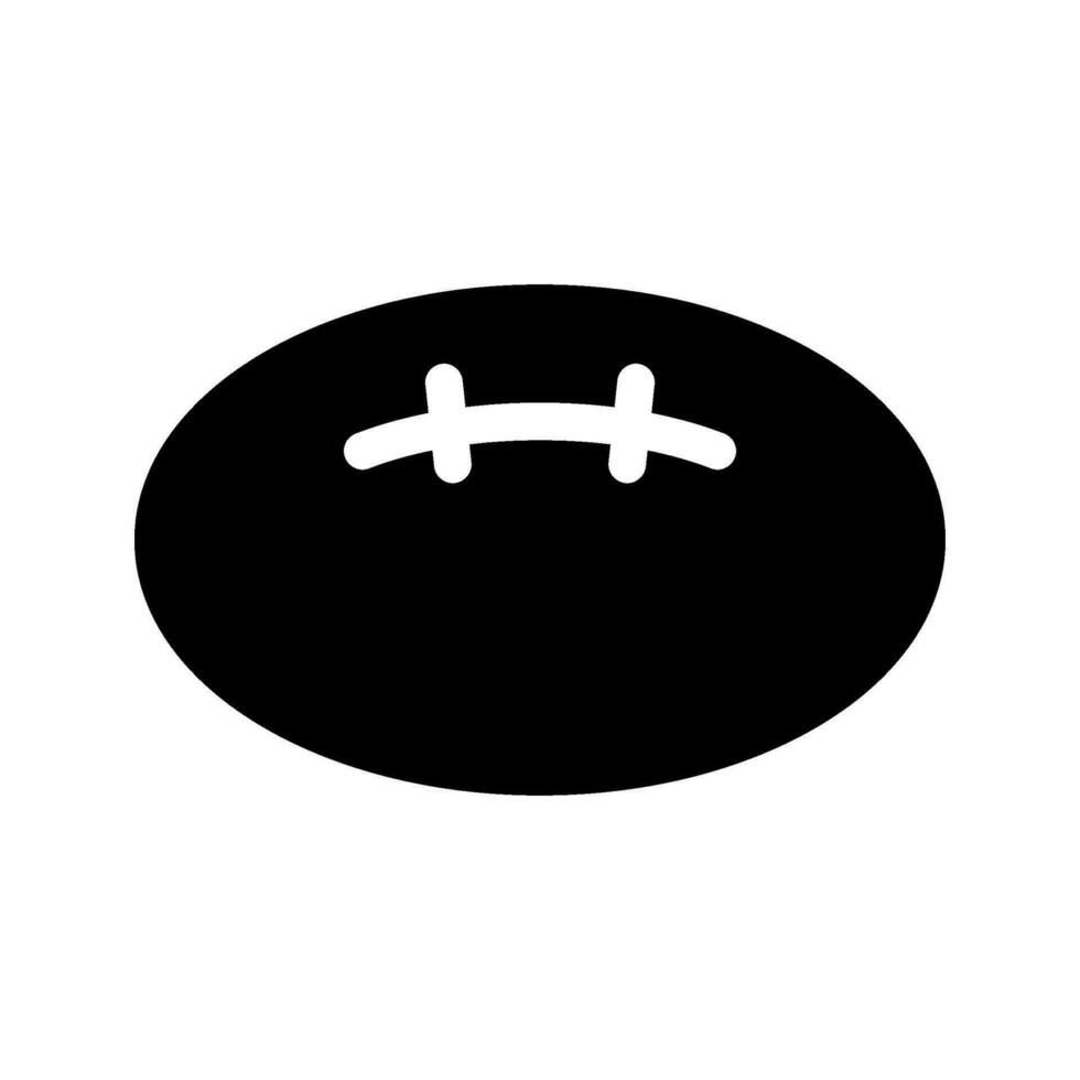 American Football Icon Vector Symbol Design Illustration