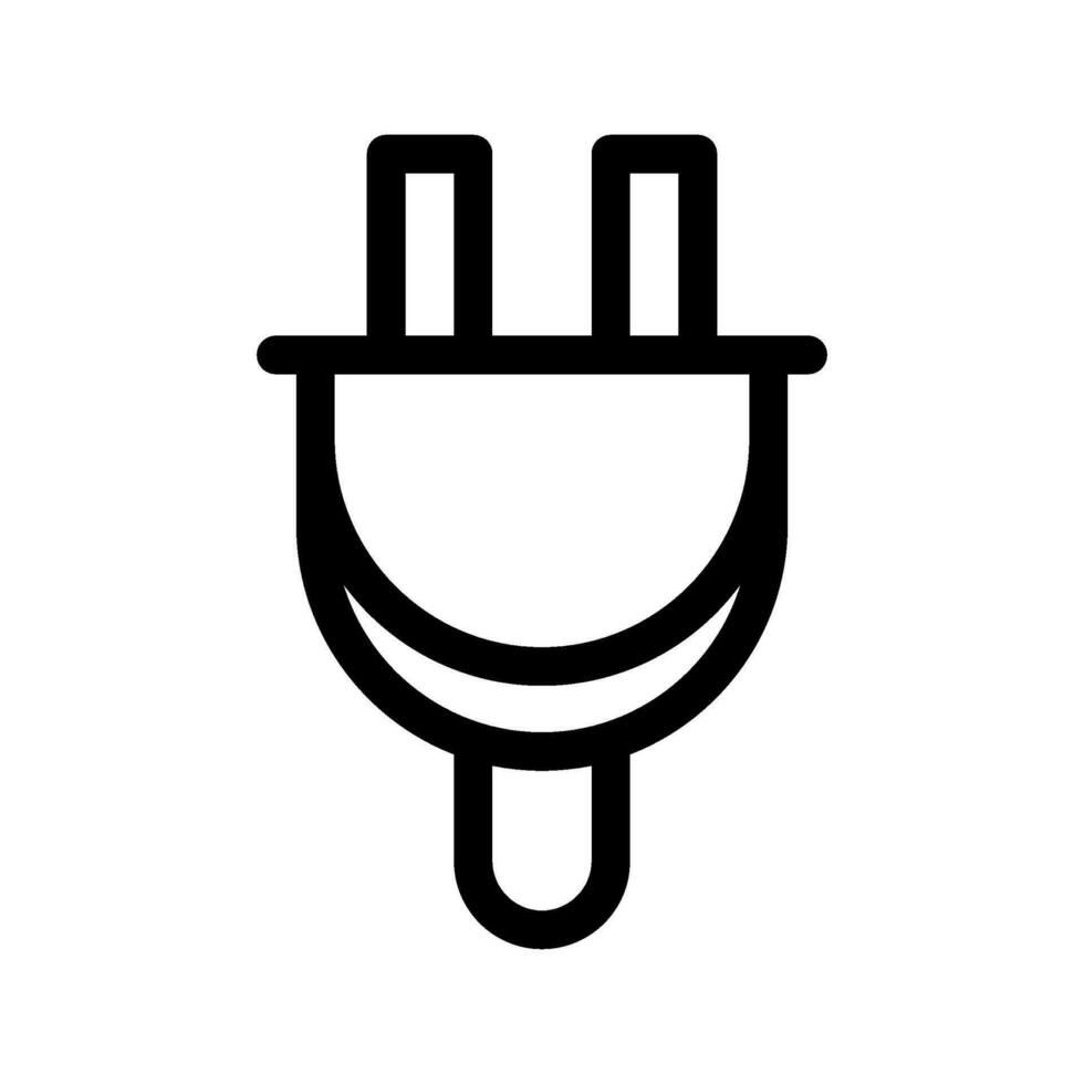 Plug Icon Vector Symbol Design Illustration
