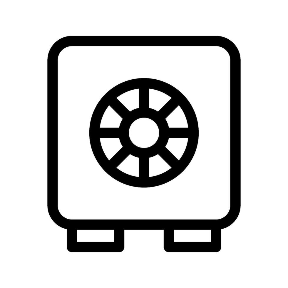 Vault Icon Vector Symbol Design Illustration