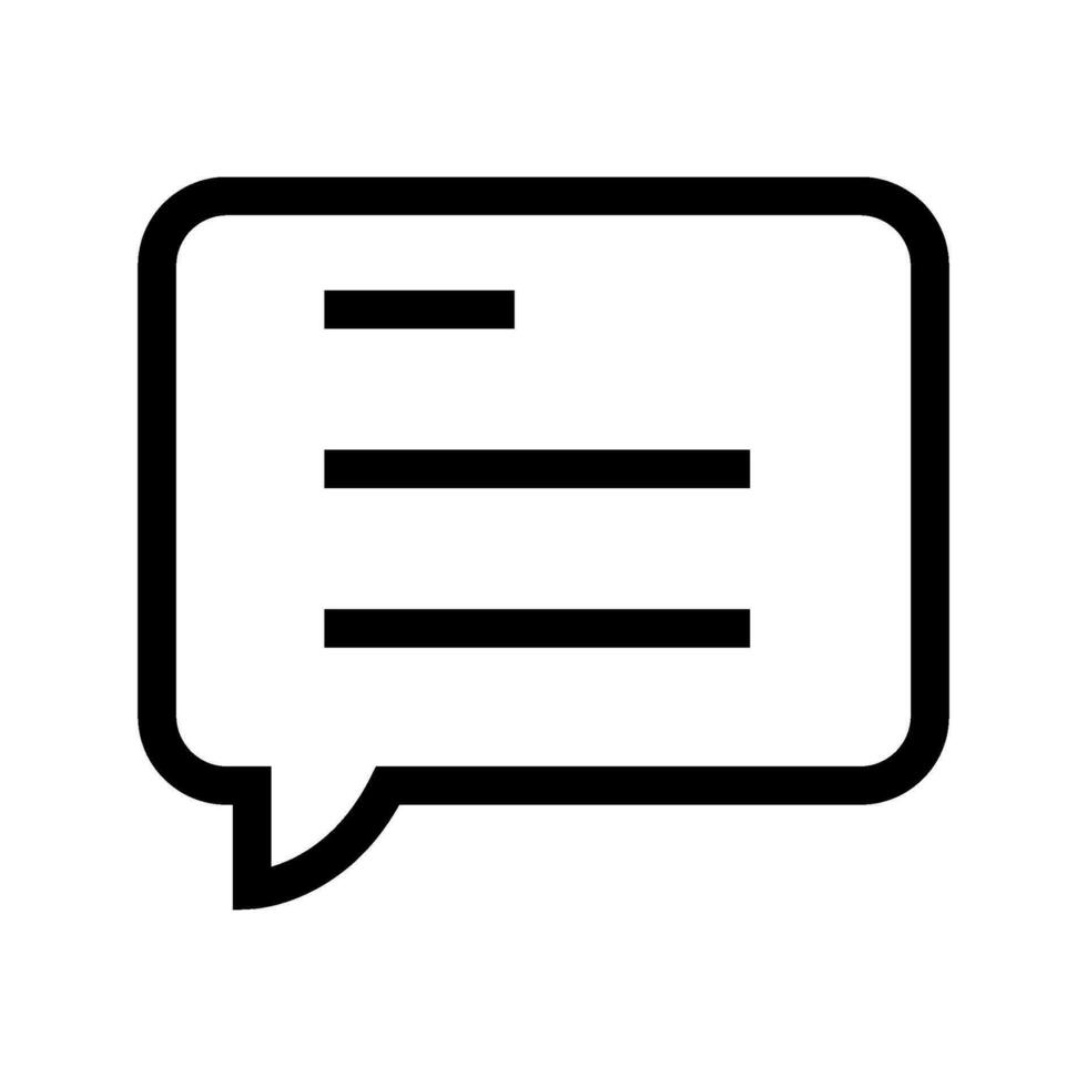 Chat Icon Vector Symbol Design Illustration