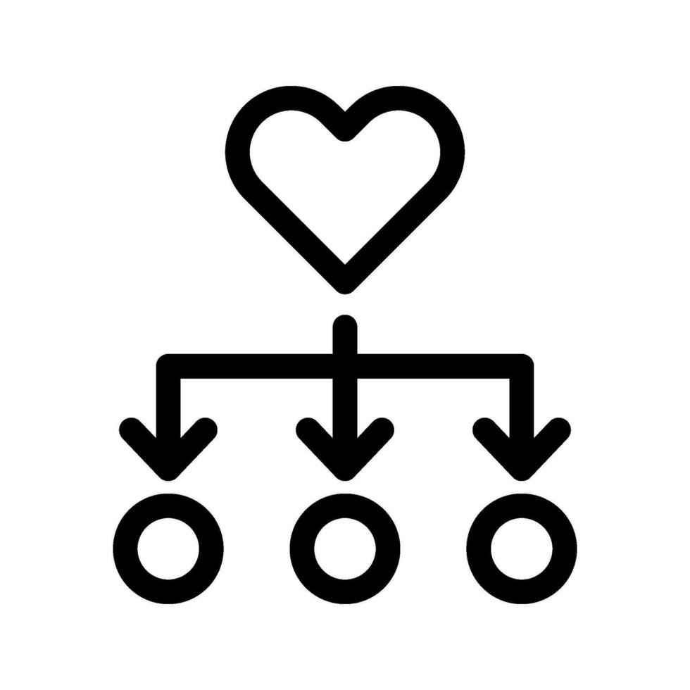 Distribution Icon Vector Symbol Design Illustration