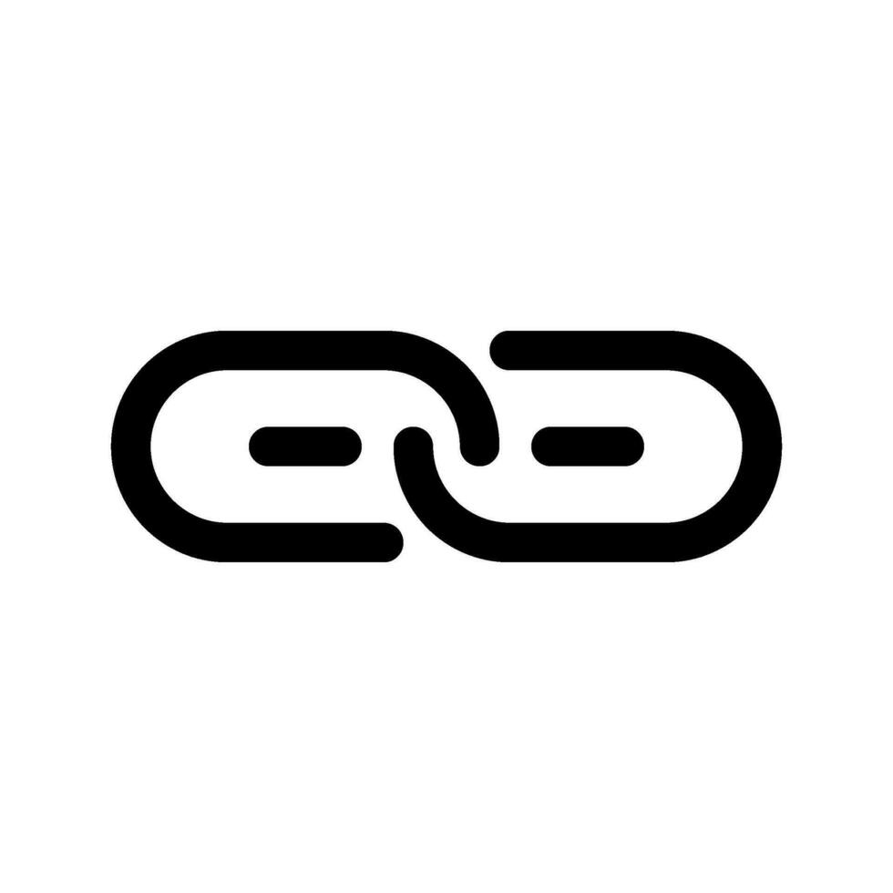 Broken Link Icon Vector Symbol Design Illustration