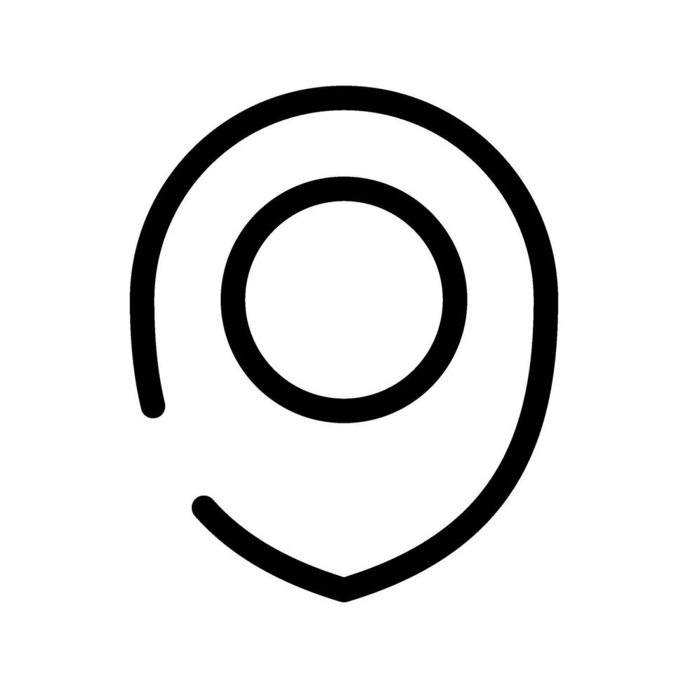 alfiler icono vector símbolo diseño ilustración
