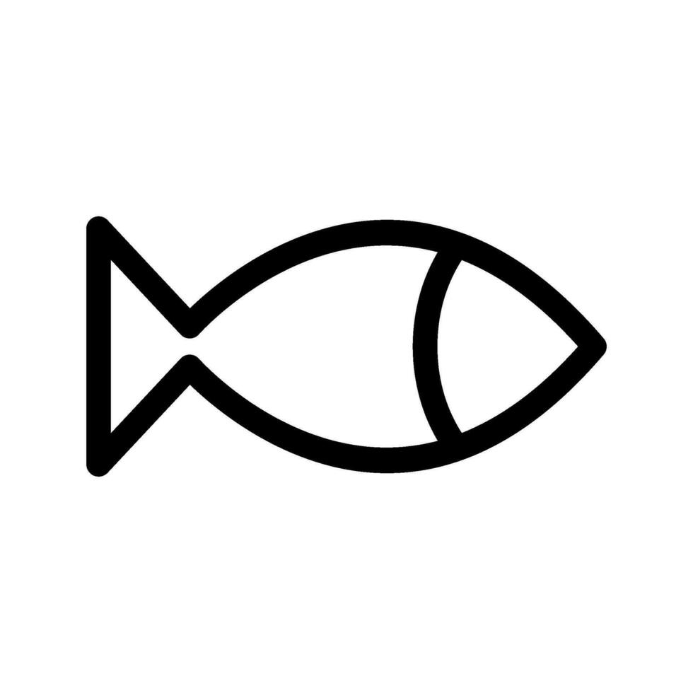 Fish Icon Vector Symbol Design Illustration