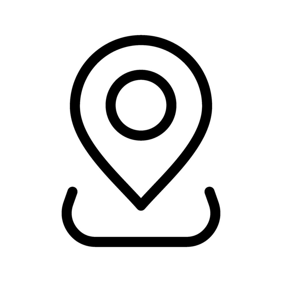 Map Marker Icon Vector Symbol Design Illustration