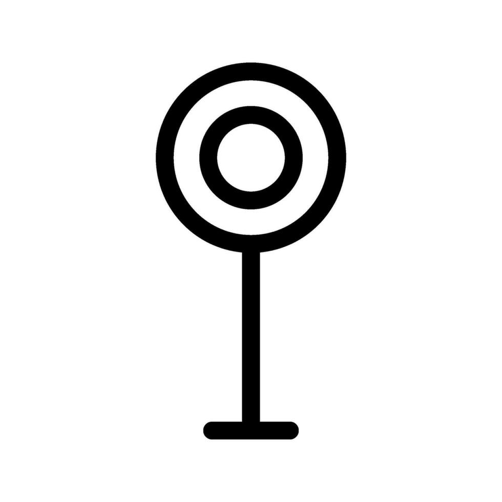 la carretera firmar icono vector símbolo diseño ilustración