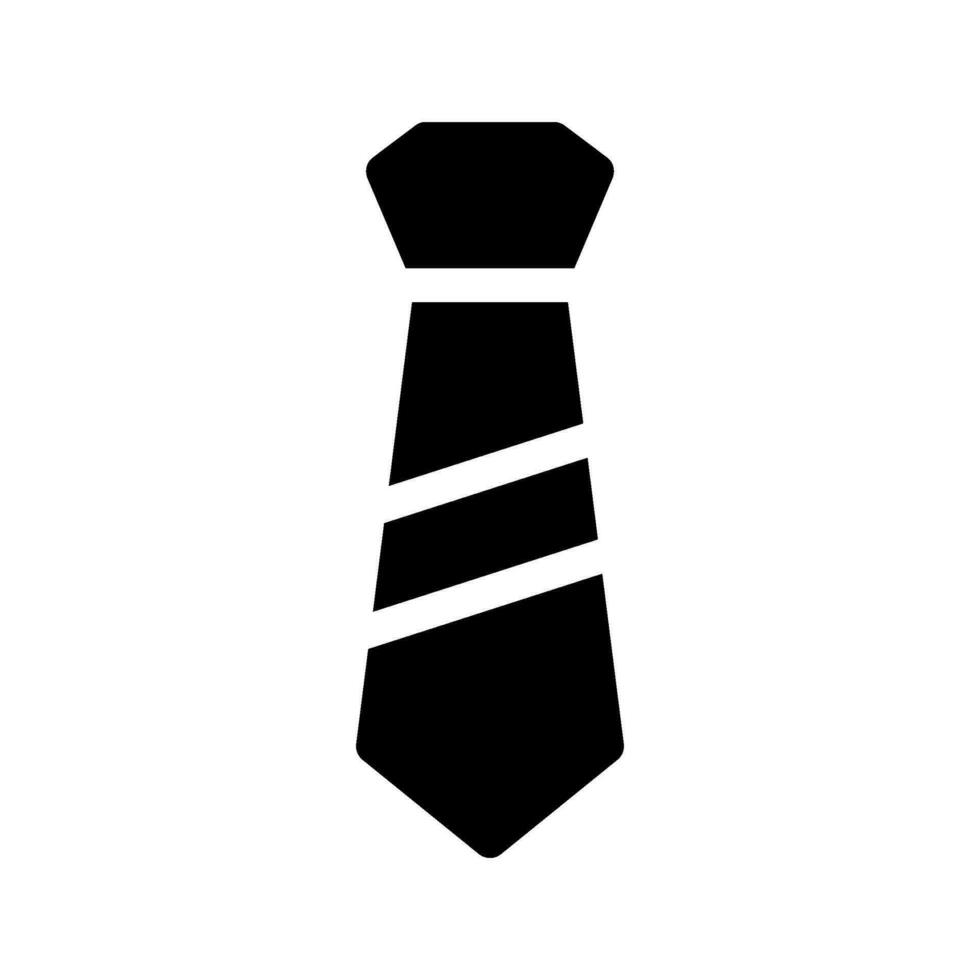 Tie Icon Vector Symbol Design Illustration
