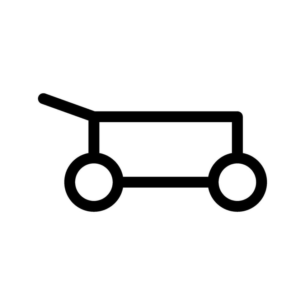 Wagon Icon Vector Symbol Design Illustration