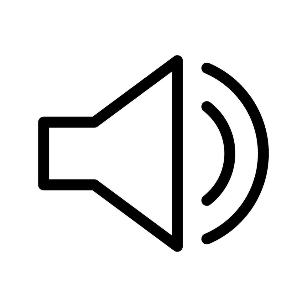 Sound Icon Vector Symbol Design Illustration