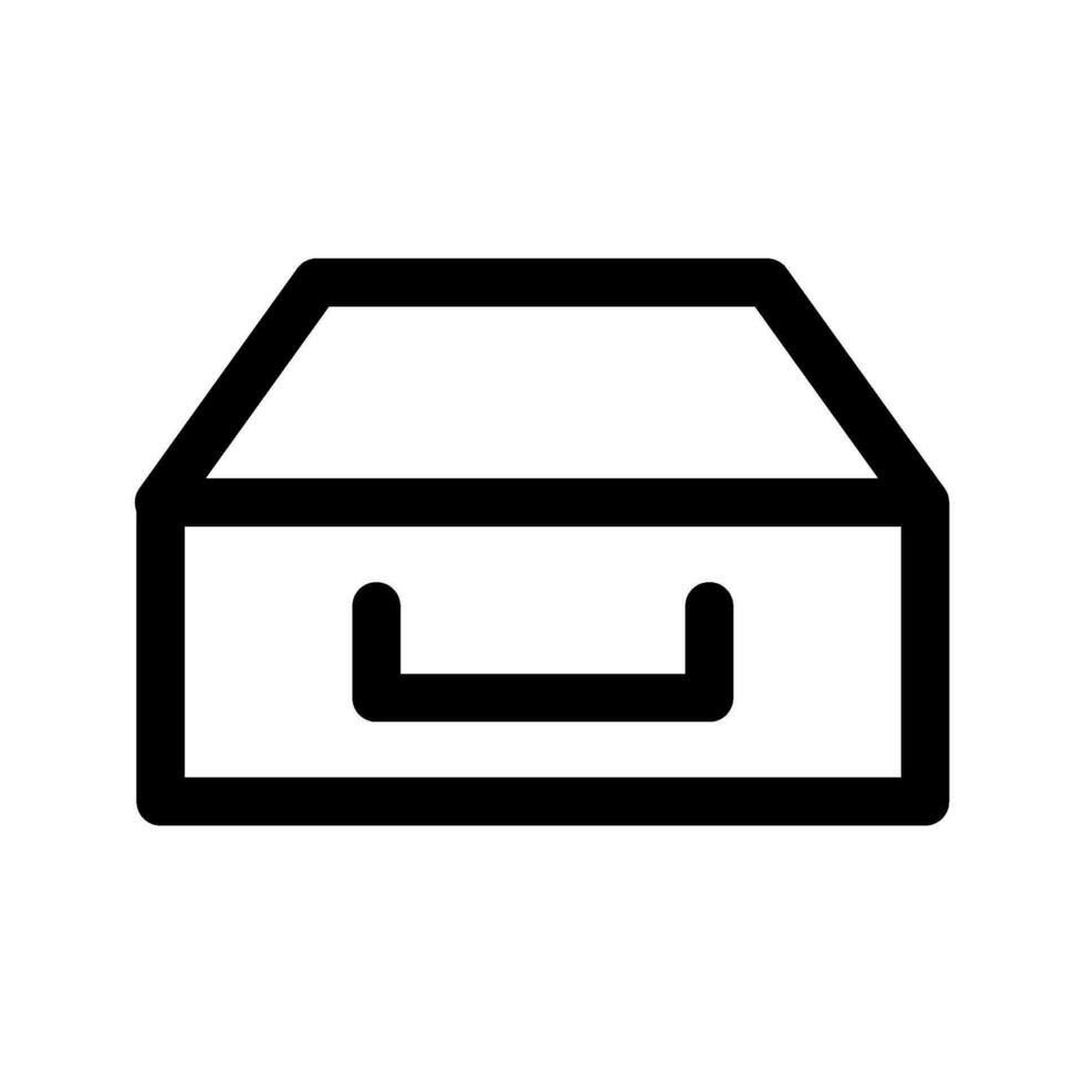 Archive Icon Vector Symbol Design Illustration