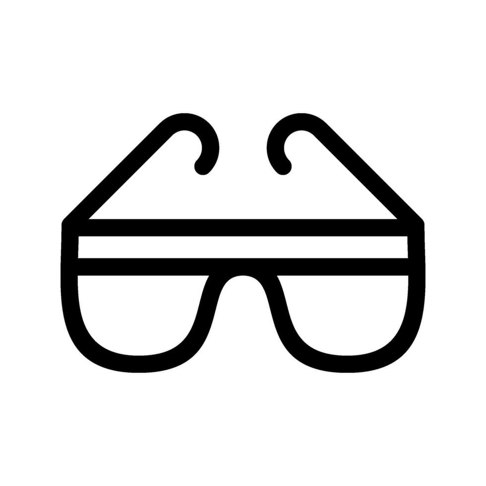Gafas de sol icono vector símbolo diseño ilustración