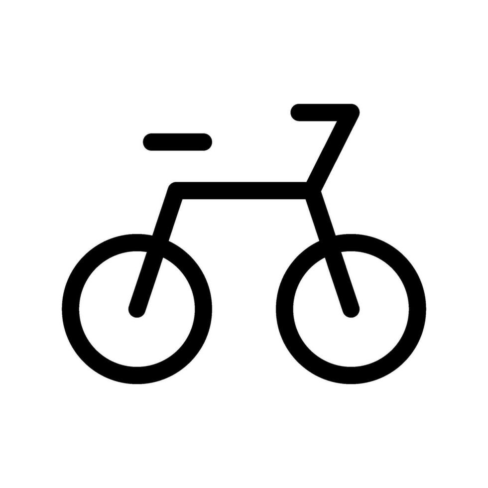 bicicleta icono vector símbolo diseño ilustración