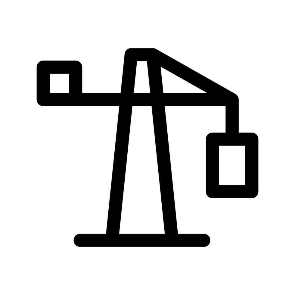 construcción icono vector símbolo diseño ilustración