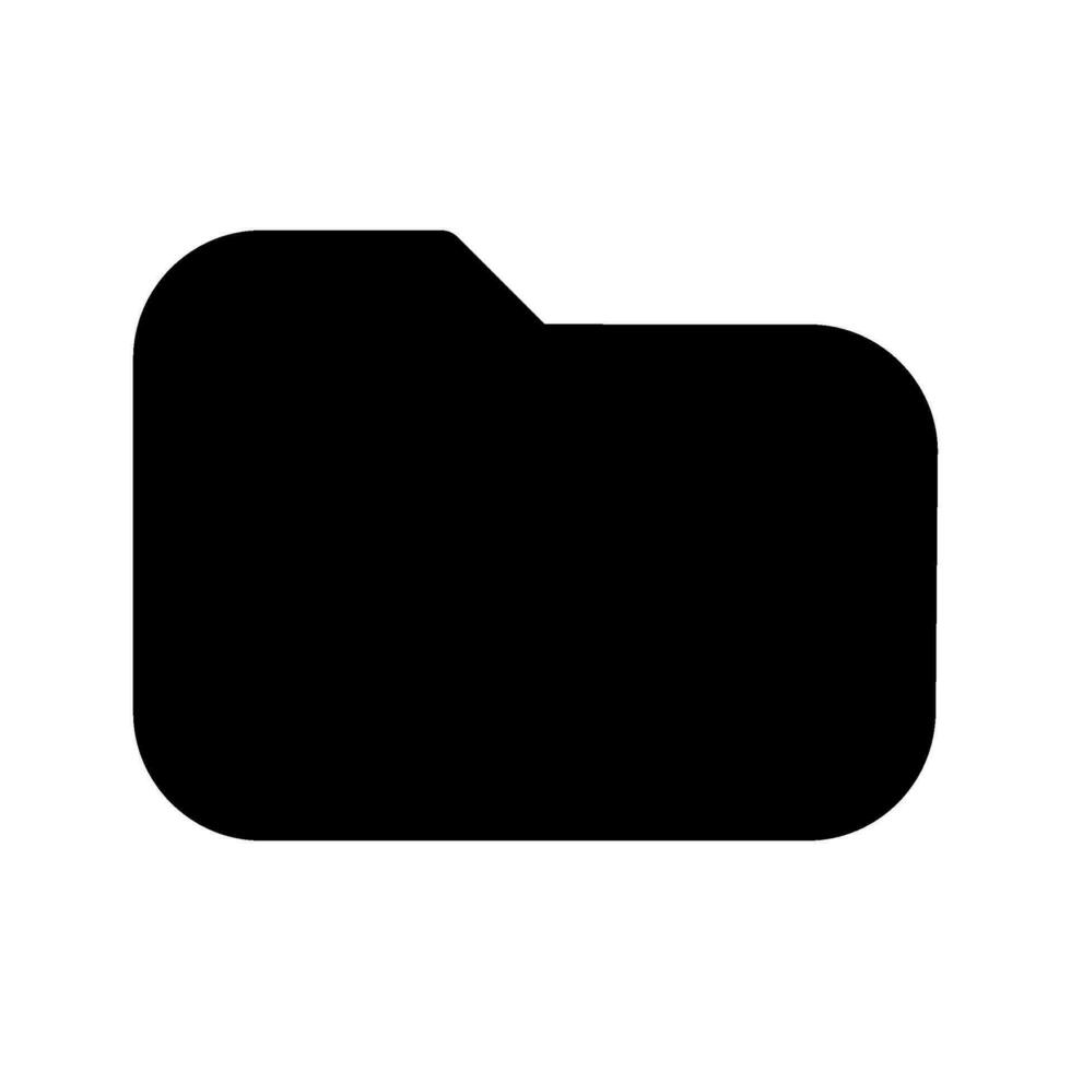 Folder Icon Vector Symbol Design Illustration
