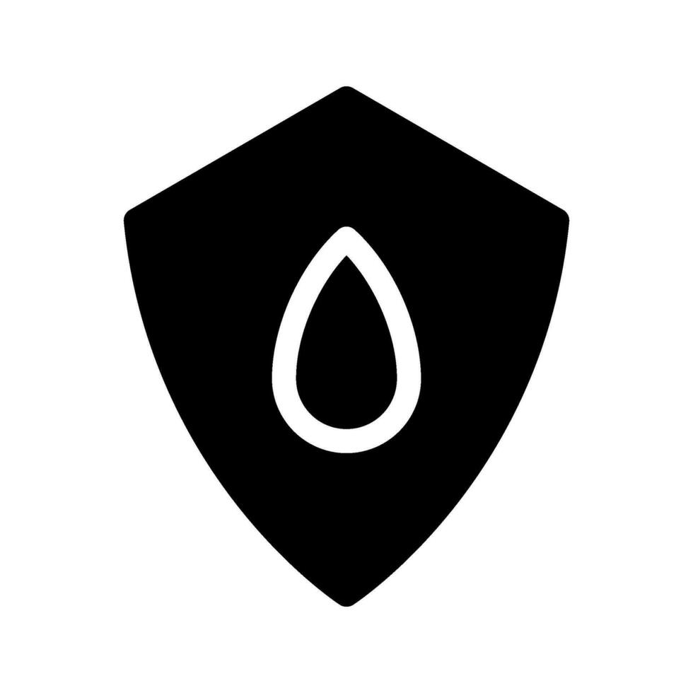 Waterproof Icon Vector Symbol Design Illustration