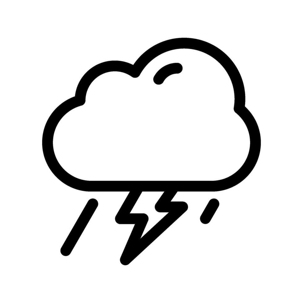 Storm Icon Vector Symbol Design Illustration