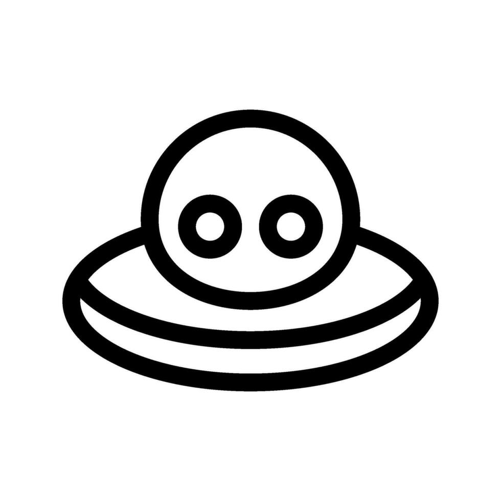 Ufo Icon Vector Symbol Design Illustration