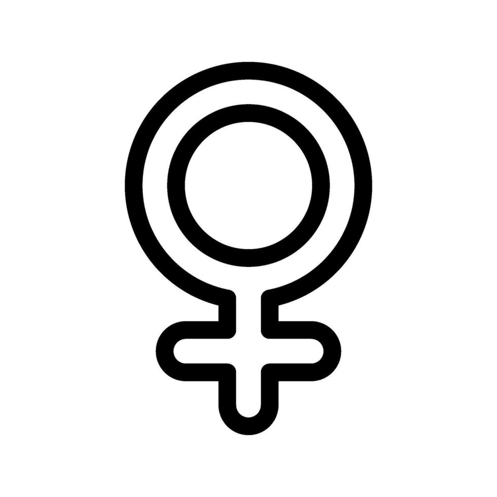 lesbiana símbolo icono vector símbolo diseño ilustración