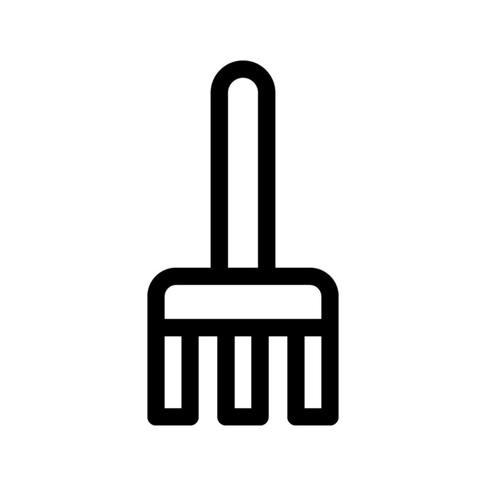 Pitchfork Icon Vector Symbol Design Illustration