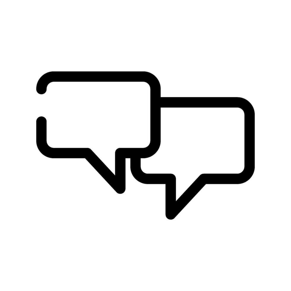 Chat Icon Vector Symbol Design Illustration