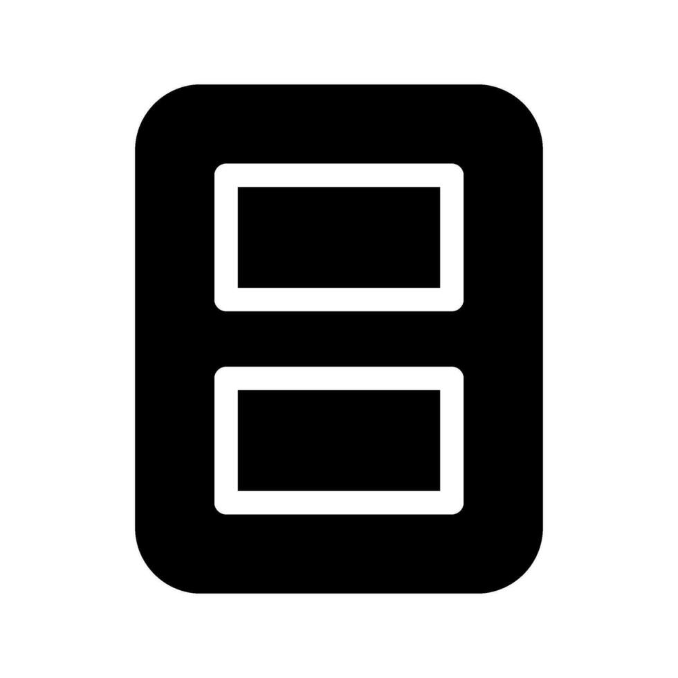 Layout Icon Vector Symbol Design Illustration