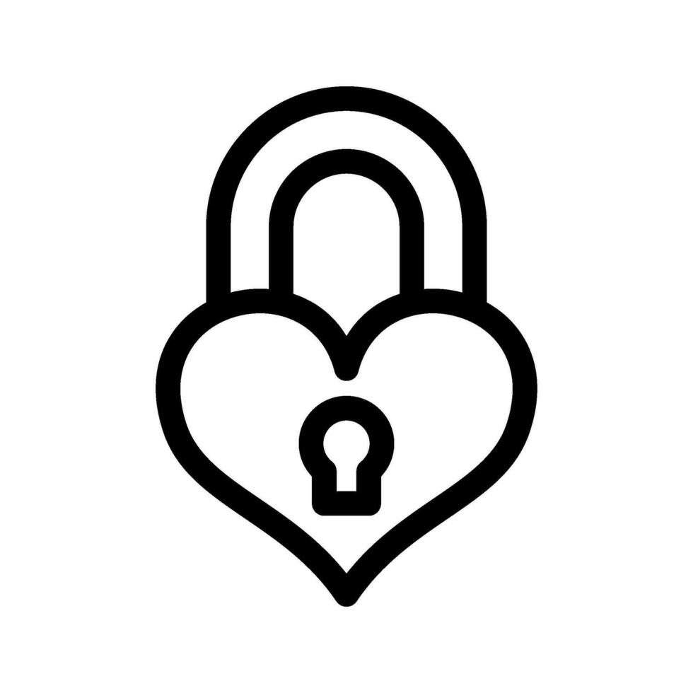 Lock Icon Vector Symbol Design Illustration