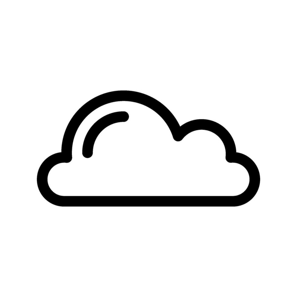 nube icono vector símbolo diseño ilustración