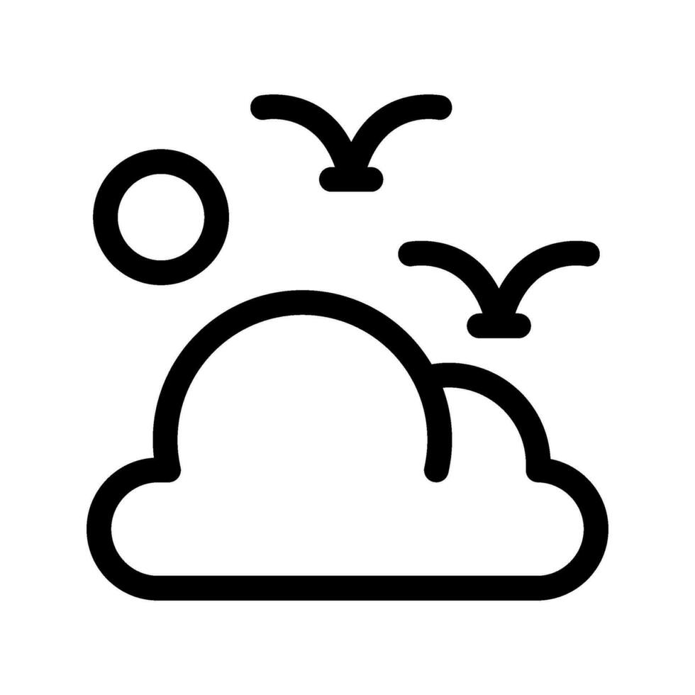 nube icono vector símbolo diseño ilustración